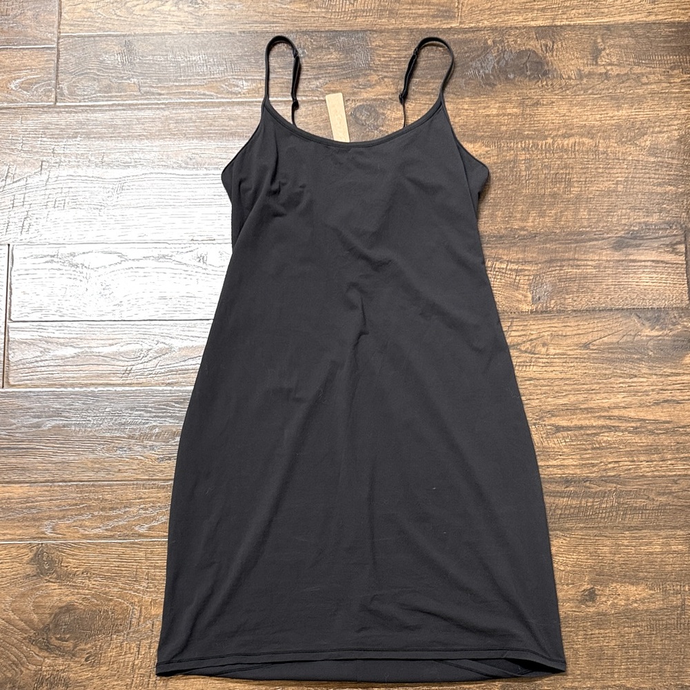 SKIMS Fits Everybody Slip Dress xl color onyx - Picture 4 of 5